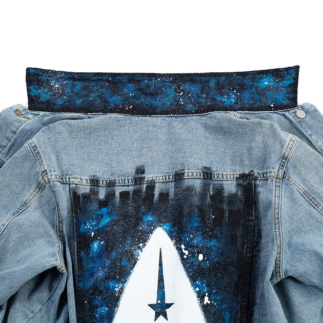 Star trek denim jacket cheap