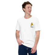 Star Trek: The Original Series Personnalisé Insigne de commandement T-Shirt unisexe