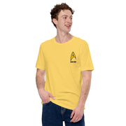 Star Trek: The Original Series Personalisierbares Kommandoabzeichen Unisex T-Shirt