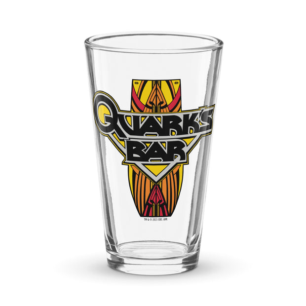 Star Trek: Deep Space Nine Verre à pinte avec logo vintage de Quark's Bar