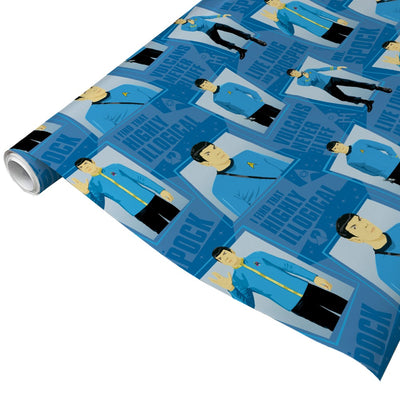 Star Trek: The Original Series Spock Gift Wrap