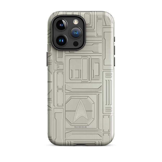 Star Trek: Lower Decks U.S.S Cerritos Tonal Pattern Tough Phone Case - iPhone
