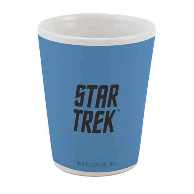 Star Trek The Original Series Science Ceramic Shot Glass