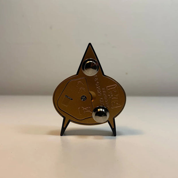 Star Trek The Next Generation Chirping Communicator Badge, TNG ComBadge (Non-Bluetooth)