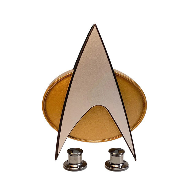 Star Trek The Next Generation Chirping Communicator Abzeichen, TNG ComBadge (Non-Bluetooth)