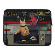 Star Trek The Next Generation Crew Cats Seat Laptop Sleeve