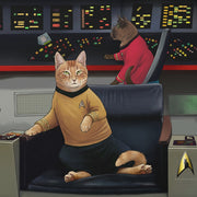 Star Trek: The Original Series Crew Cats Seat Laptop Sleeve