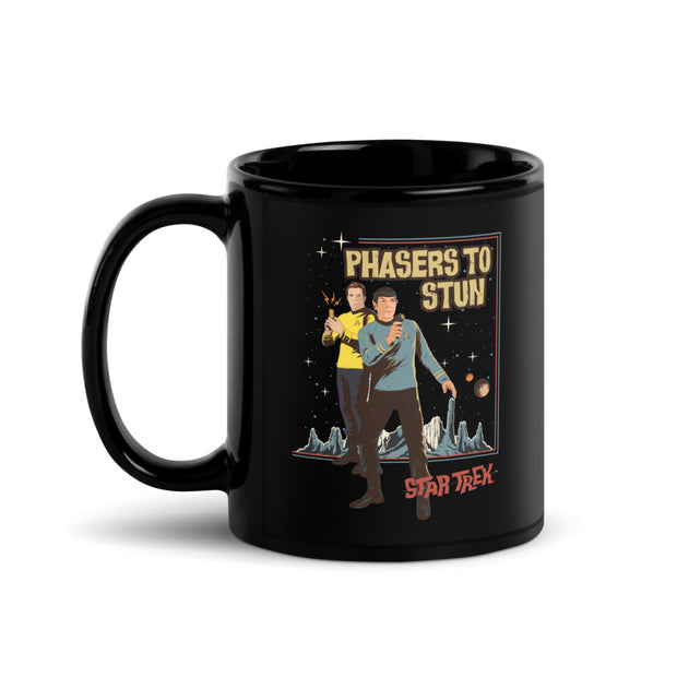 Star Trek: The Original Series Phasers To Stun Schwarzer Becher
