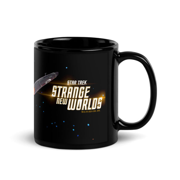 Star Trek: Strange New Worlds Tasse noire Enterprise
