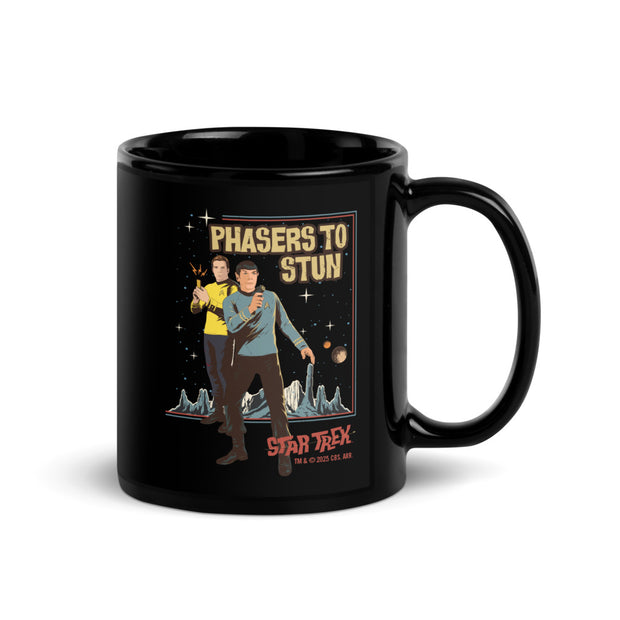 Star Trek: The Original Series Phasers To Stun Schwarzer Becher