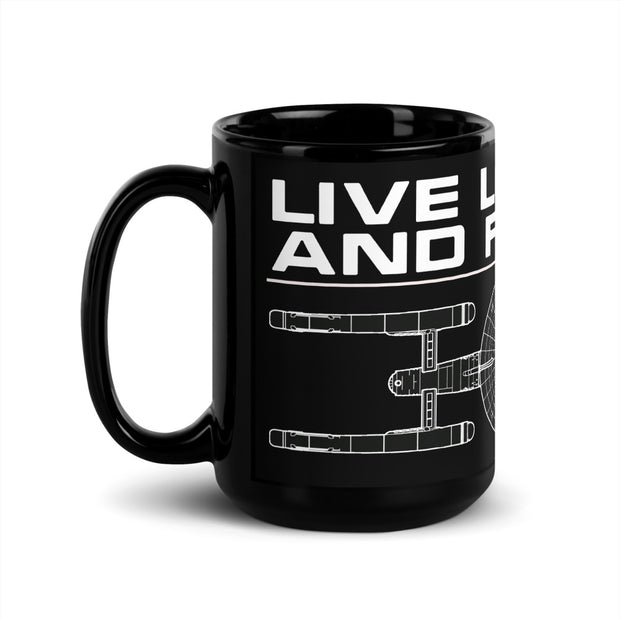 Star Trek: The Original Series Live Long and Prosper Mug