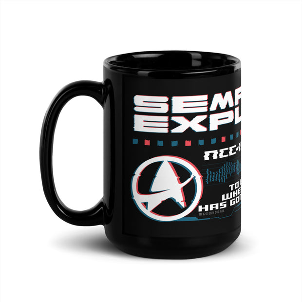 Star Trek: The Original Series Tasse noire Enterprise Semper Exploro