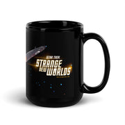 Star Trek: Strange New Worlds Enterprise Black Mug