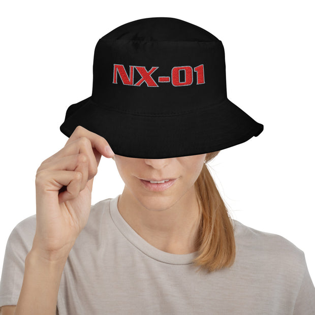 Star Trek: Enterprise NX-01 Embroidered Bucket Hat