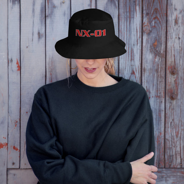 Star Trek: Enterprise NX-01 Embroidered Bucket Hat