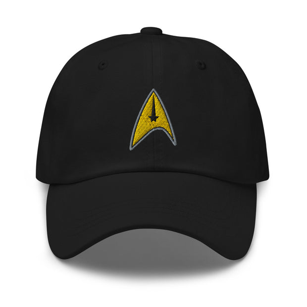 Star Trek: Strange New Worlds Gesticktes Kommandoabzeichen Dad Hat