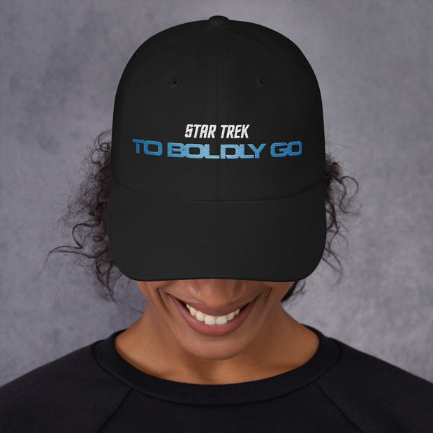 Star Trek To Boldly Go Casquette de papa brodée