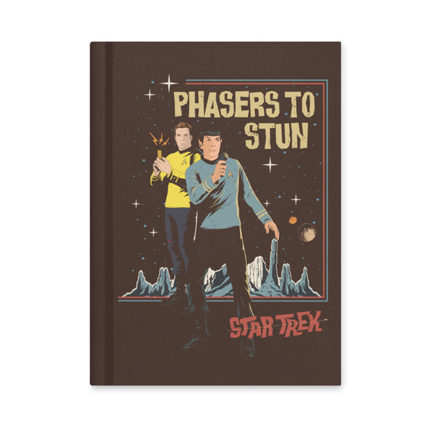 Star Trek: The Original Series Phasers To Stun Hardcover Journal