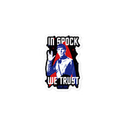 Star Trek In Spock We Trust Autocollant