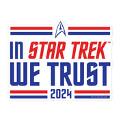 Star Trek In Star Trek We Trust Autocollant