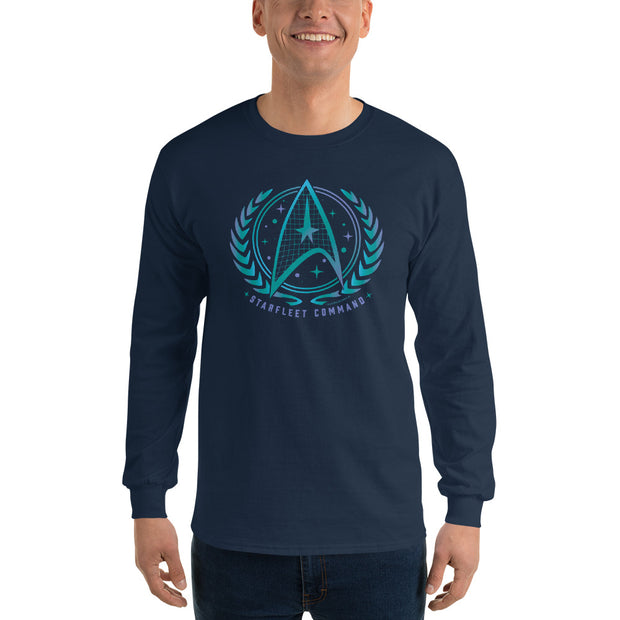 Star Trek: The Original Series T-shirt à manches longues avec l'insigne de Starfleet