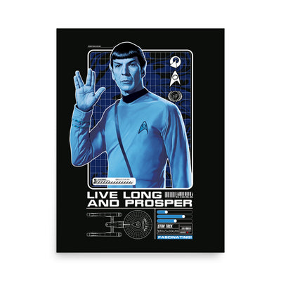 Star Trek: The Original Series Poster de Spock