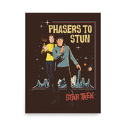 Star Trek: The Original Series Phasers To Stun Premium Poster