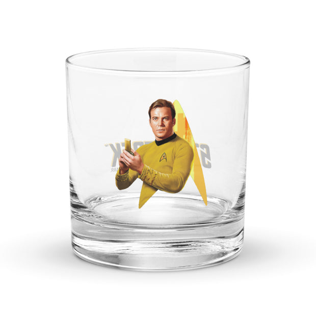 Star Trek: The Original Series Kirk Rocks Glass