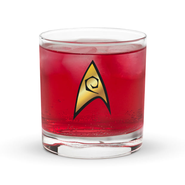 Star Trek: The Original Series Engineering Delta Rocks Glass