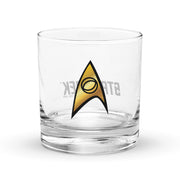 Star Trek: The Original Series Science Delta Rocks Glass