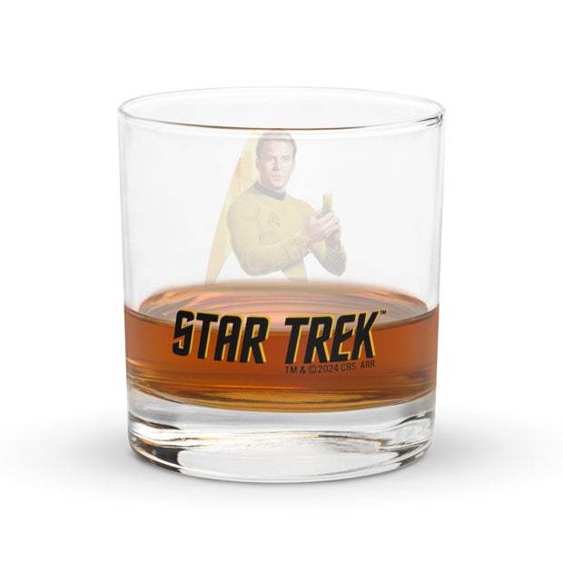 Star Trek: The Original Series Kirk Rocks Glass