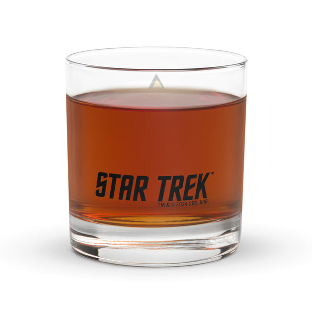 Star Trek: The Original Series Engineering Delta Rocks Glass