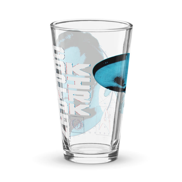 Star Trek: The Original Series Captain Kirk Pint Glas