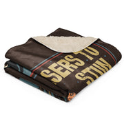 Star Trek: The Original Series Phasers To Stun Premium Sherpa Decke