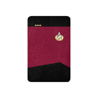 Star Trek: The Next Generation Command Uniform Premium Sherpa Blanket