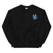 Star Trek Vulcan Salute Brodée Crewneck