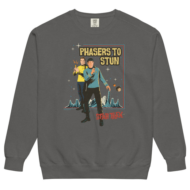 Star Trek: The Original Series Phasers To Stun Unisex Sweatshirt Pepper