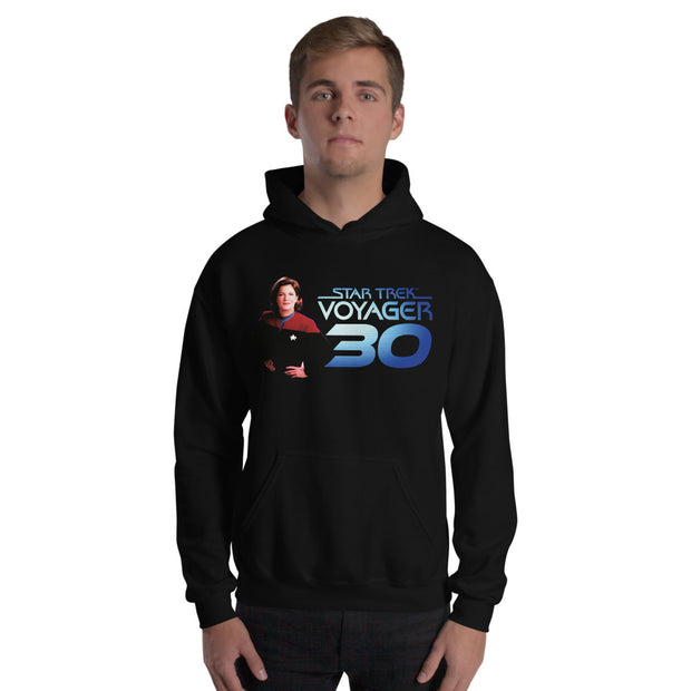 Star Trek: Voyager Capitaine Janeway - Sweat à capuche 30e anniversaire