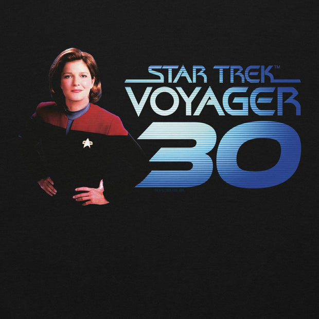 Star Trek: Voyager Capitaine Janeway - Sweat à capuche 30e anniversaire