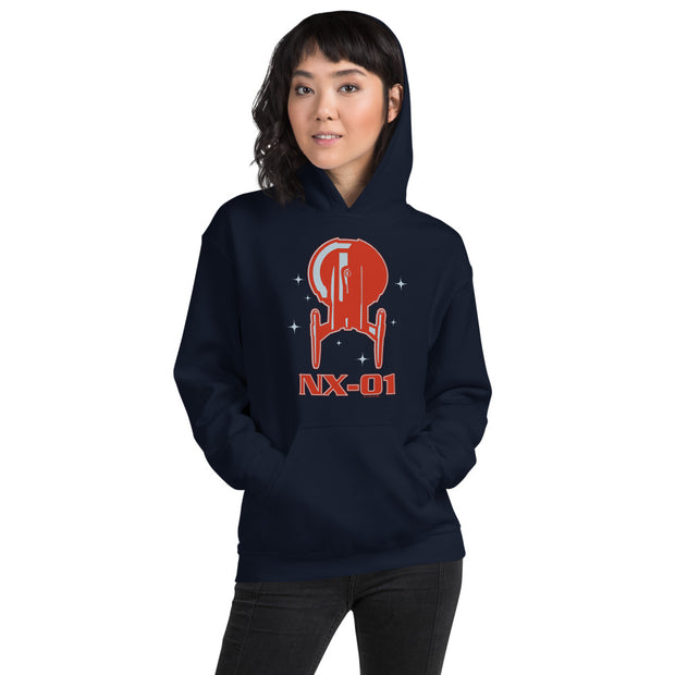 Star Trek: Enterprise NX-01 Enterprise Hoodie