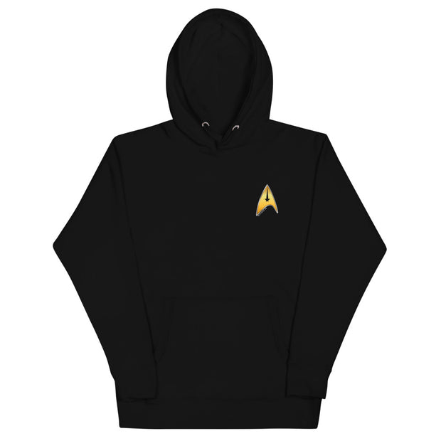 Star Trek: Strange New Worlds Insigne de commandement Sweat à capuche unisexe