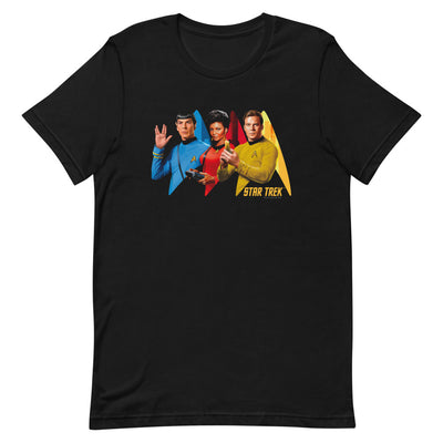 Star Trek: The Original Series T-Shirt unisexe Groupe de personnages