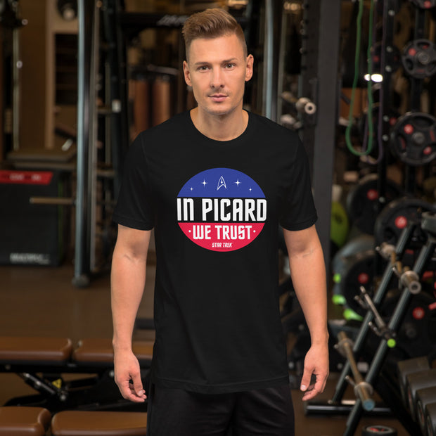 Star Trek In Picard We Trust T-Shirt unisexe