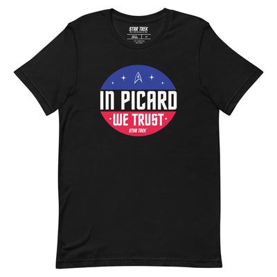 Star Trek In Picard We Trust T-Shirt unisexe