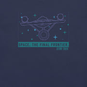 Star Trek Space, The Final Frontier T-Shirt unisexe