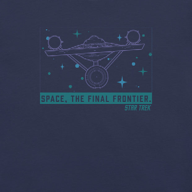 Star Trek Space, The Final Frontier T-Shirt unisexe