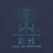 Star Trek: The Next Generation U.S.S. Enterprise NCC-1701 Unisex T-Shirt