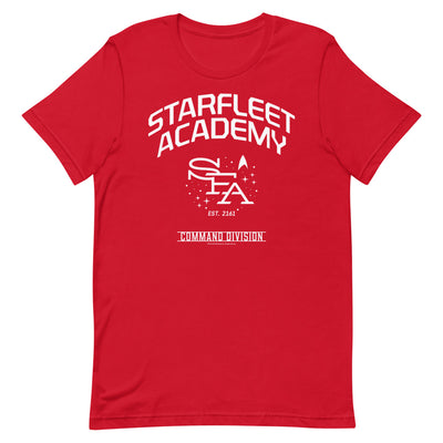 Star Trek Starfleet Academy T-shirt de la division de commandement