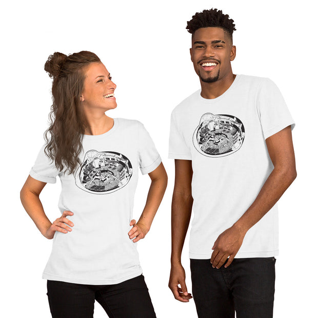 Star Trek: The Original Series The Bridge Unisex T-Shirt White