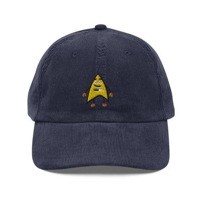 Star Trek Badgey Vintage Casquette brodée en velours côtelé